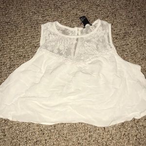 flowy crop top